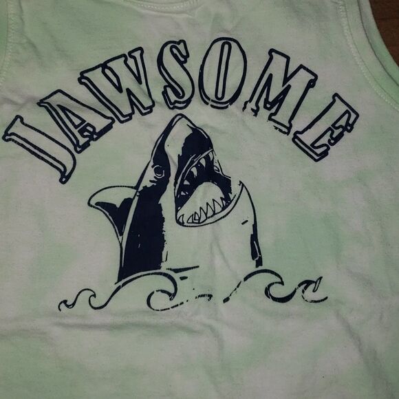 CARTER'S Jawsome Tie Dye Muscle Shirt Cat & Jack Shorts Set 8 - Picture 5 of 5